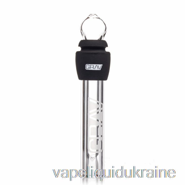 Vape Liquid Ukraine GRAV Glass Blunt with Silicone Black